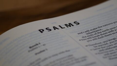 How Do You Begin To Pray Pray with a psalm.